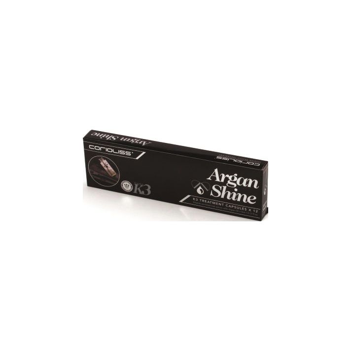 ARGAN SHINE - TRAITEMENT BRILLANCE À L’HUILE D’ARGAN - 12 CAPSULES