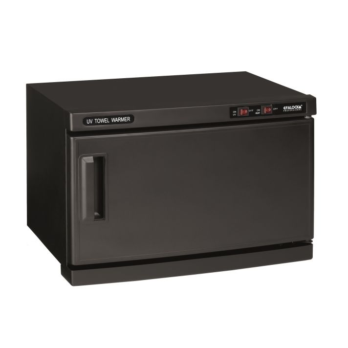 CHAUFFE-SERVIETTES NOIR AVEC LAMPE UV - 10,6 litres - 200 Watt