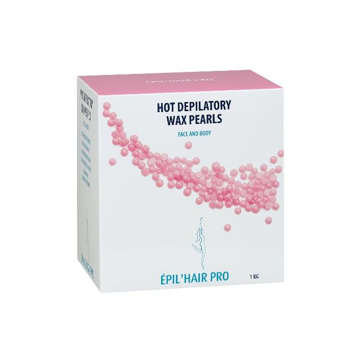 7410204 Cire dépilatoire chaude Visage & corps rose perles - 1kg