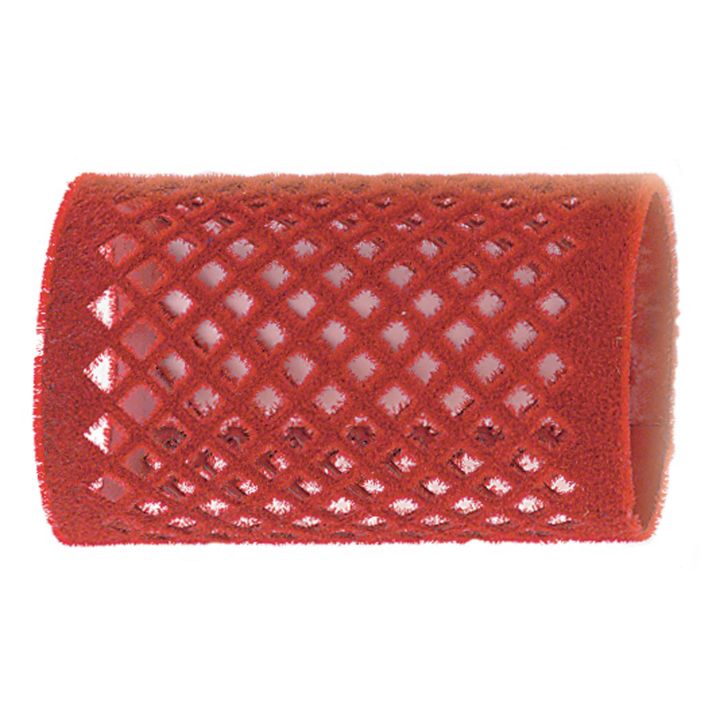 EFALOCK Bigoudis Velours 65mm 12pcs Ø40 Rouge