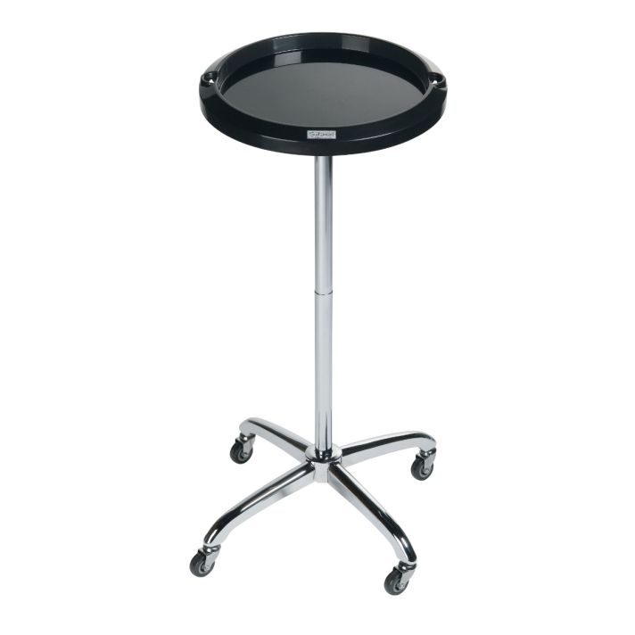 ESCORT ROUND Table de service ronde noire