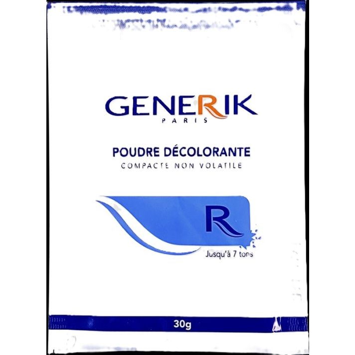 GENERIK Sachet de Poudre Décolorante Bleue 30gr