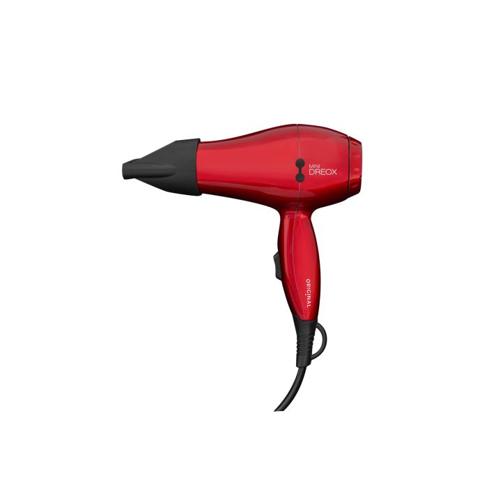 MINI DREOX - Sèche-cheveux mini style ROUGE 1100W