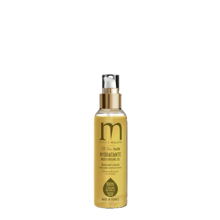 Mulato Huile Hydratante Avocat Coco 120ml