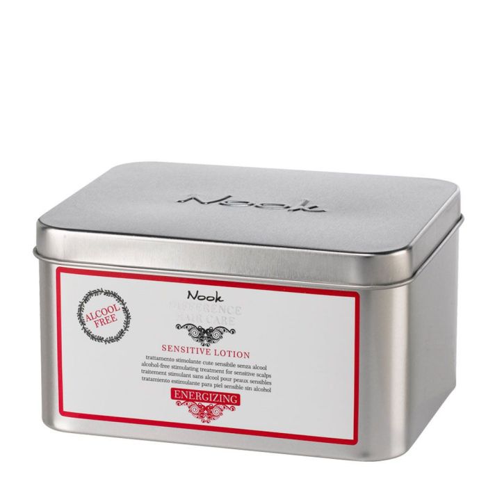 NOOK DIFFERENCE HAIRCARE Energizing Sensitive Lotion 12 x 7ml (sans alcool)