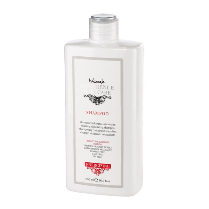 NOOK DIFFERENCE HAIRCARE Energizing Shampoo 500ml