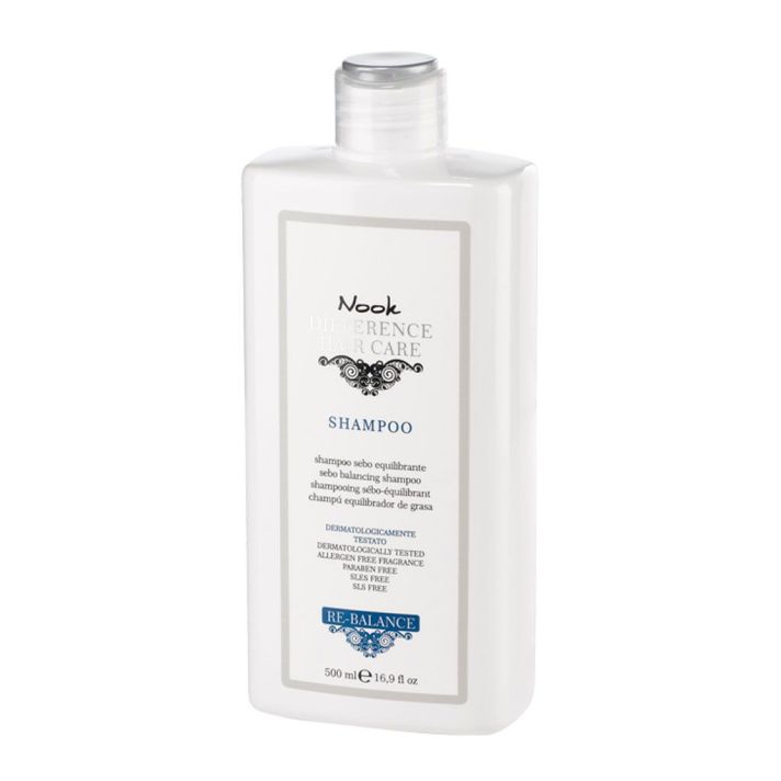 NOOK DIFFERENCE HAIRCARE Re-Balance Shampoo 500ml