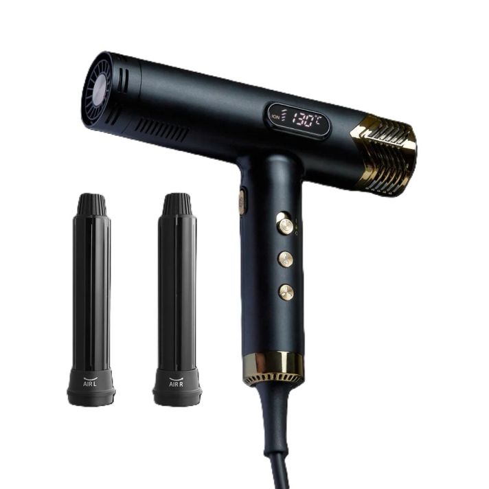 SWISSLISS Sèche-cheveux Divine Edition Black & Gold + Kit Boucles 1800w