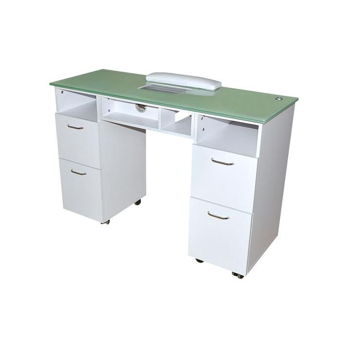 7310614 P000640 Table de manucure avec aspirateur