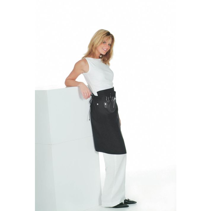 TABLIER WORK'HAIR NOIR BOB TUO