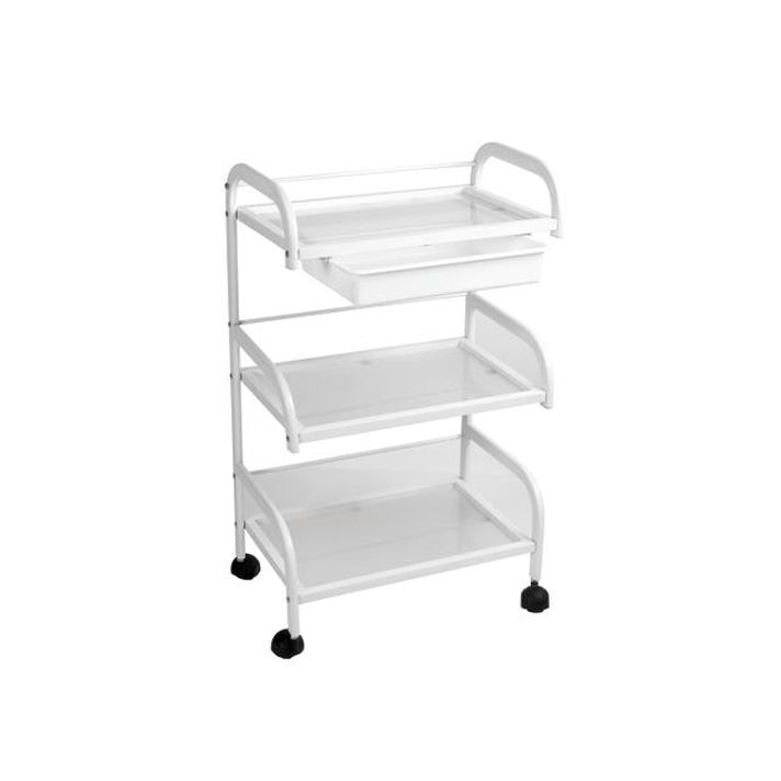 7313201 P002425 VIOLA table de service à trois plateaux ouverts