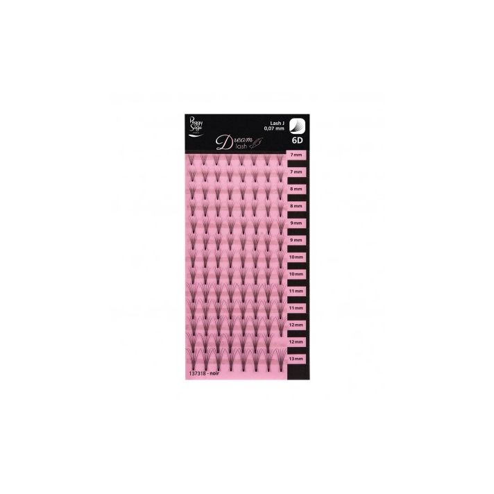  Volume russe - Bouquets 6D - Courbure naturelle J 