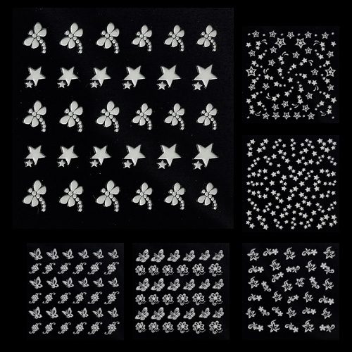 Décors adhésifs phosphorescents pour ongles