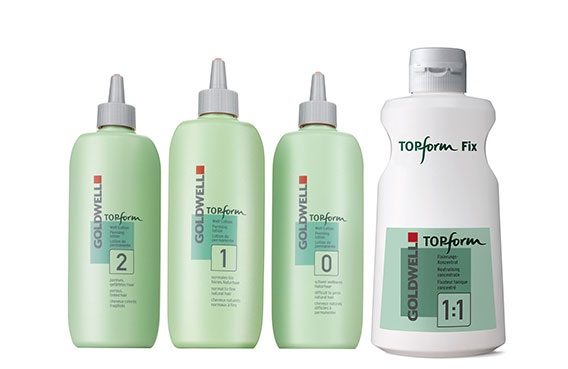 TOPFORM Lotion Permanente 500 ml + Fixateur Tonique 1000 ml