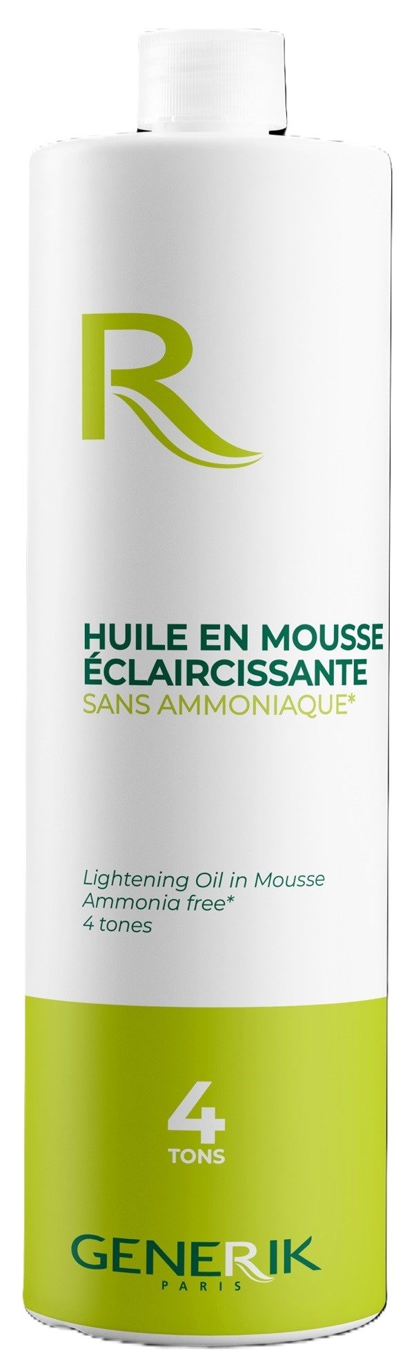 Huile Éclaircissante Sans Ammoniaque 4 Tons 500ml