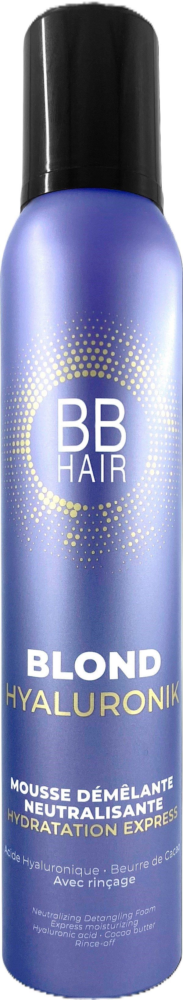 Mousse Démêlante et Neutralisante Blond Hyaluronik BBHAIR 200ml