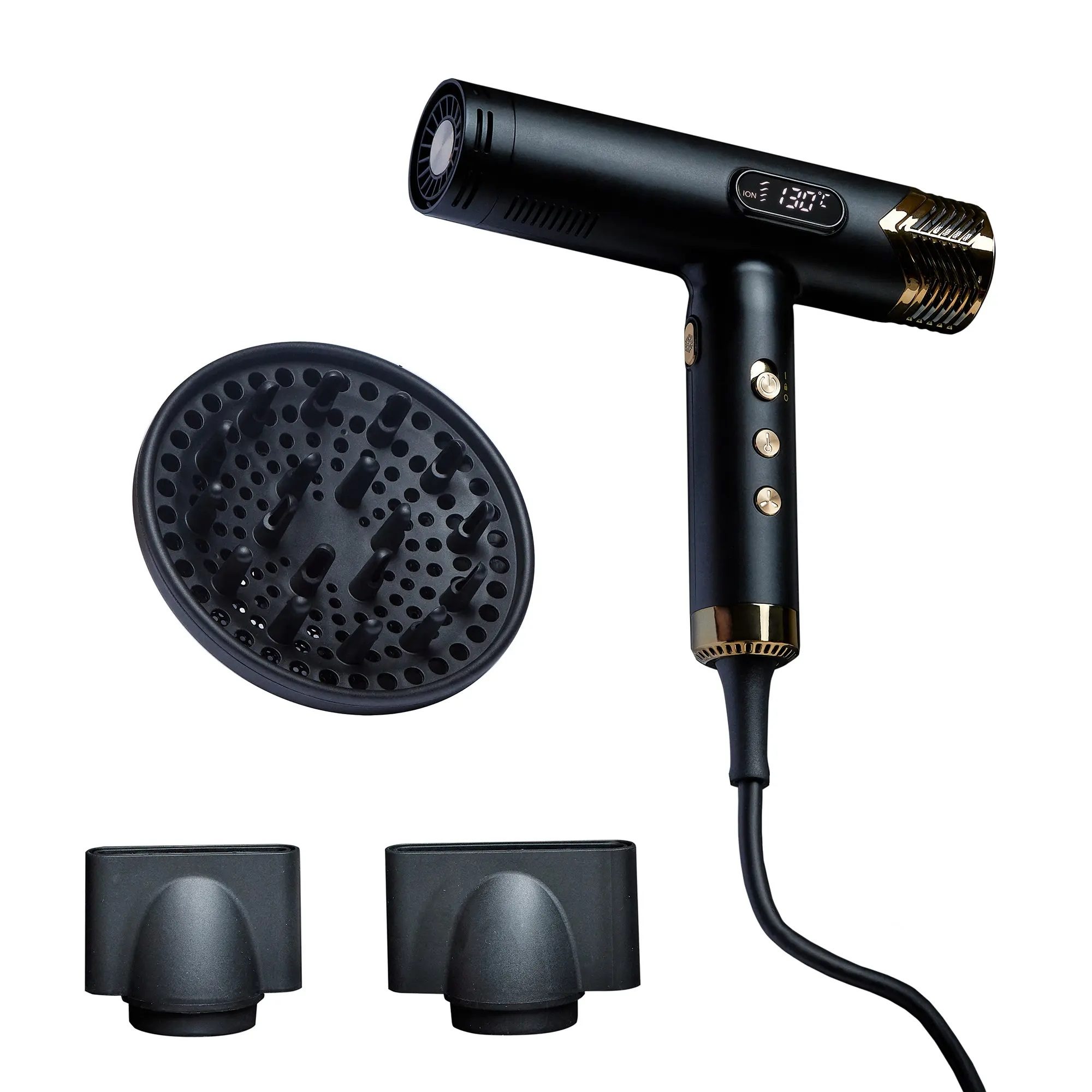 SWISSLISS Sèche-cheveux Divine Edition Black & Gold 1800w