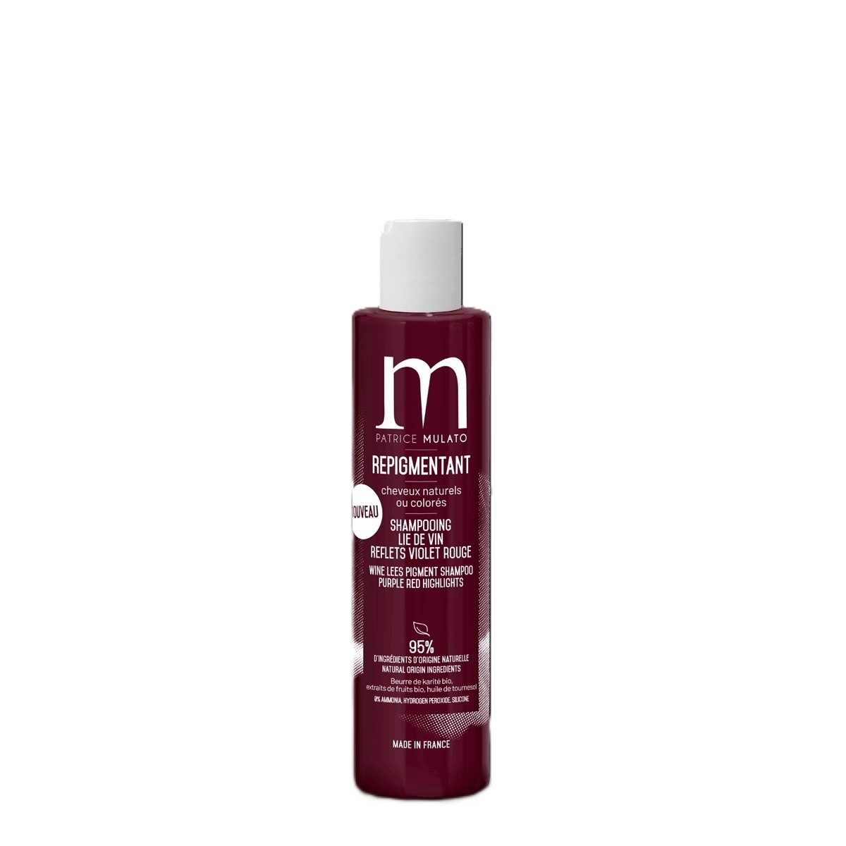 Mulato shampooing repigmentant lie de vin 200ml