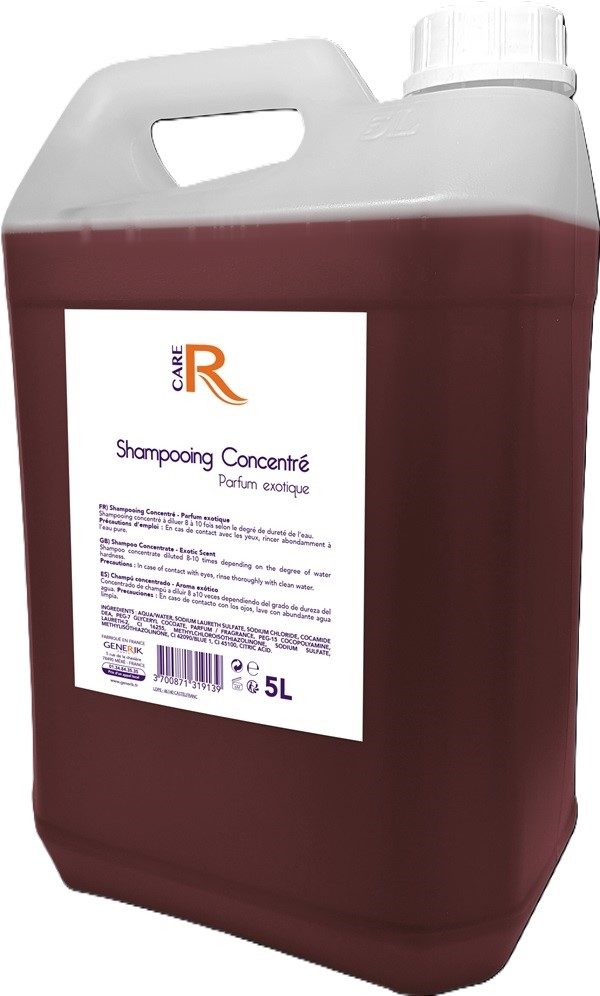 Shampooing Concentré Parfum Exotique 5 Litres