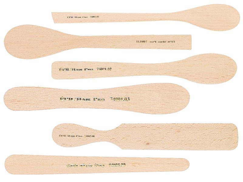 SPATULES EN BOIS DE HÊTRE